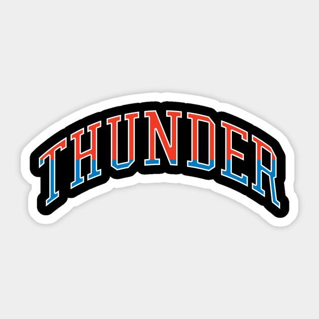 Thunder Sticker by teakatir